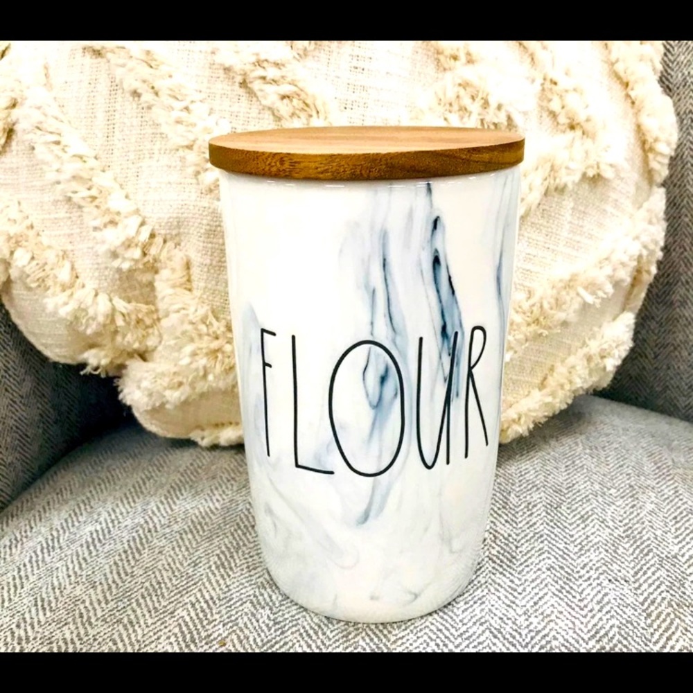 Marble Rae dunn canister NWT